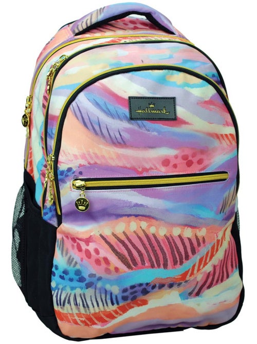 Mochila escolar hallmark paisaje abstracto 43 cm – 2 compartimentos con cremallera - Kiabi Mochila escolar hallmark paisaje abstracto 43 cm – 2 compartimentos con cremallera - Kiabi