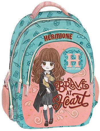 Mochila escolar harry potter hermione 42 cm 2 compartimentos con cremallera