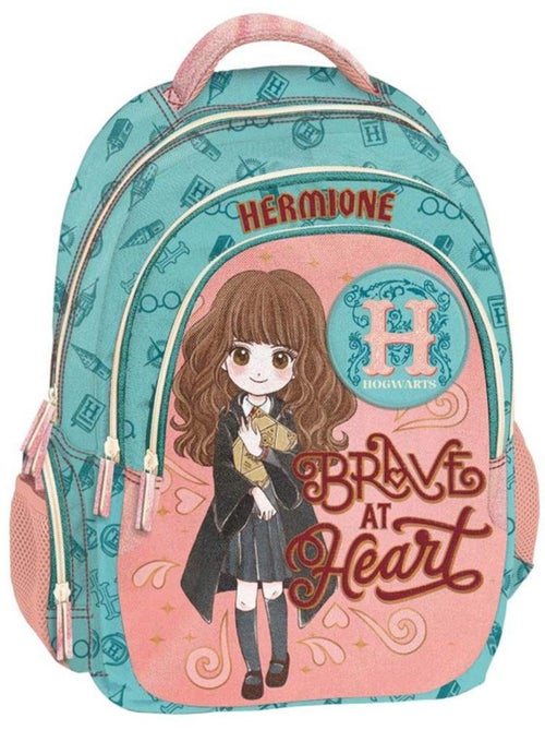 Mochila escolar harry potter hermione 42 cm 2 compartimentos con cremallera - Kiabi Mochila escolar harry potter hermione 42 cm 2 compartimentos con cremallera - Kiabi