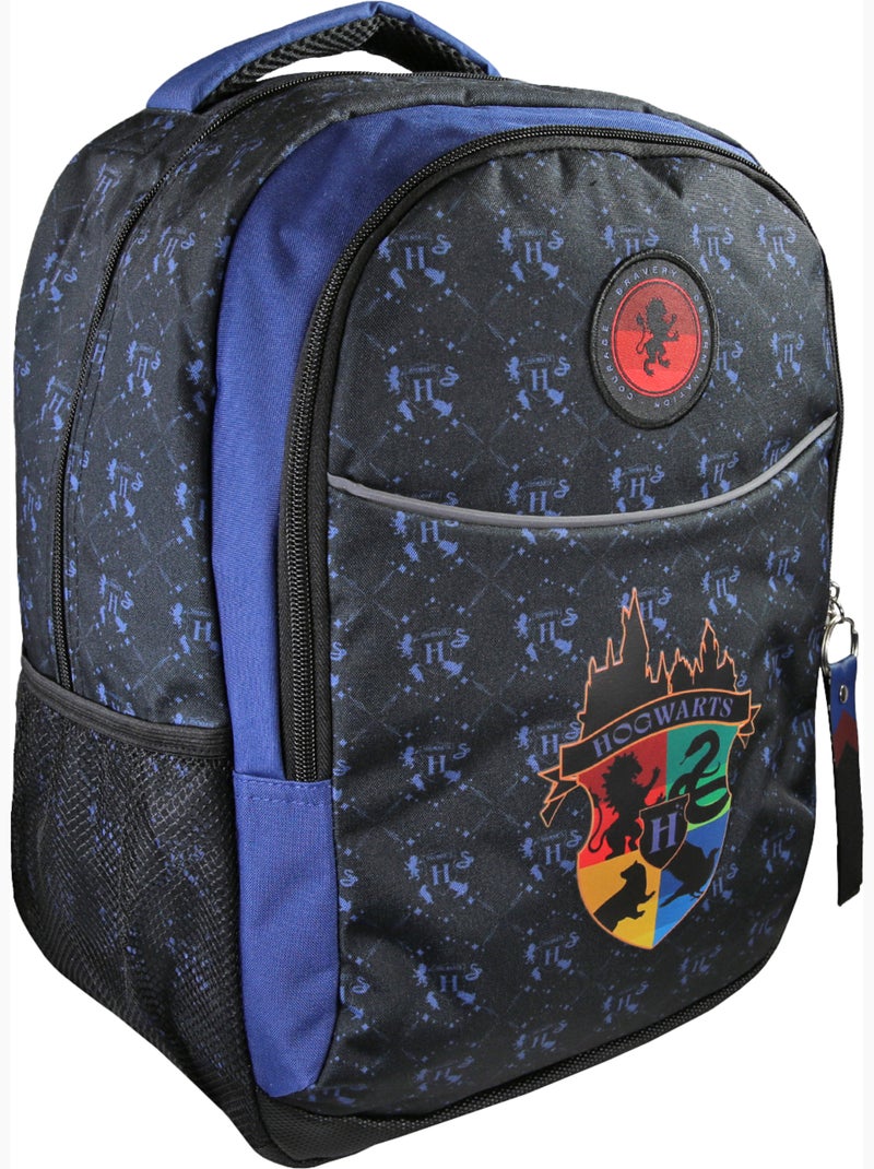 Mochila escolar infantil 2 compartimentos HARRY POTTER azul negro Azul Negro - Kiabi