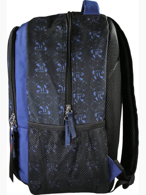 Mochila escolar infantil 2 compartimentos HARRY POTTER azul negro - Kiabi