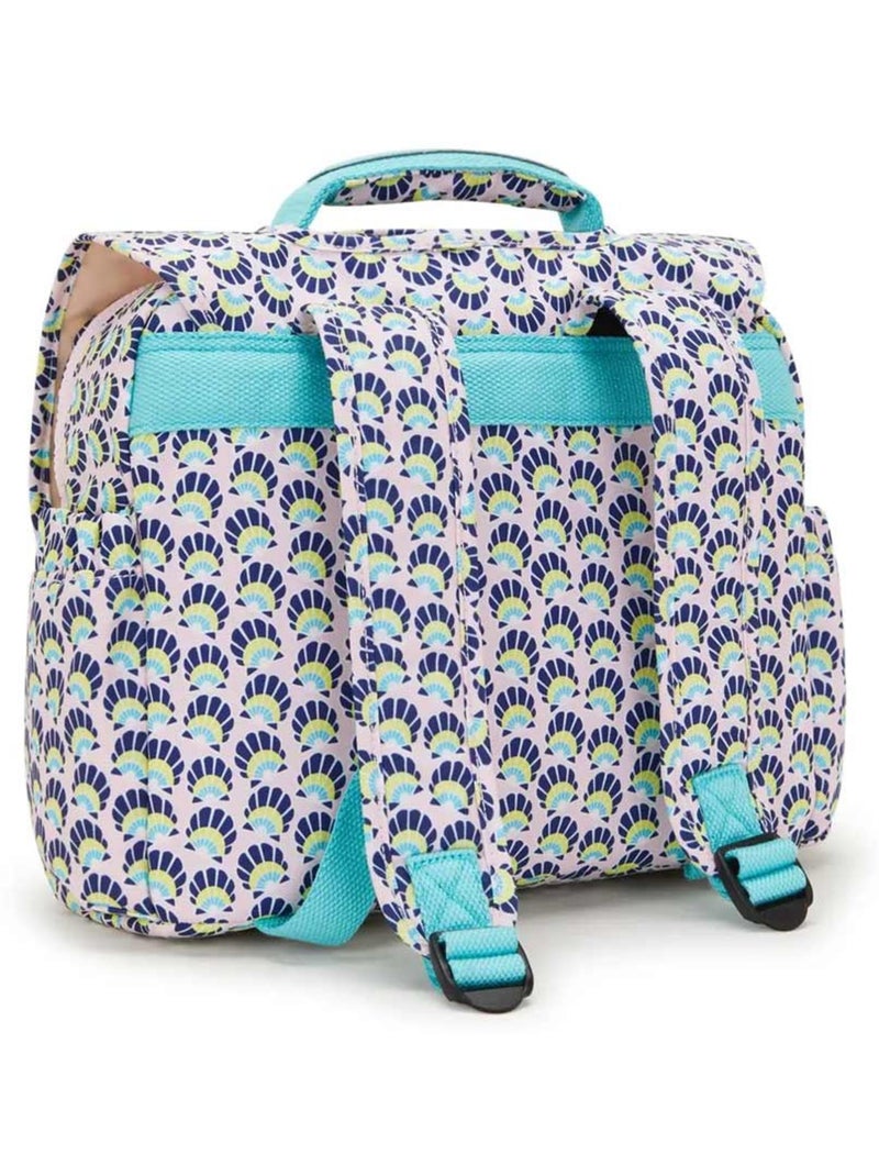 Mochila escolar infantil kipling codie s coquillages 30 cm Azul Rosa - Kiabi