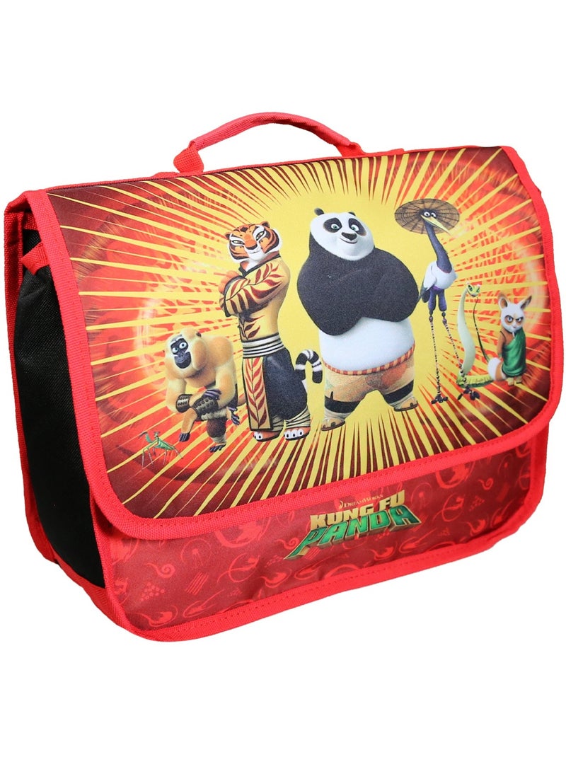 Mochila escolar infantil kung fu panda 32 cm - cmp Rojo - Kiabi