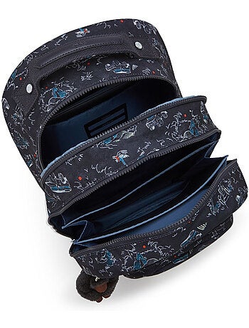 Mochila escolar kipling class room poliéster motivo jungle fun race