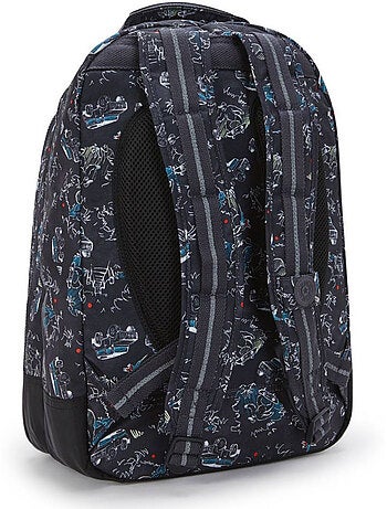 Mochila escolar kipling class room poliéster motivo jungle fun race