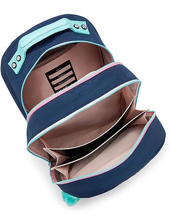 Mochila escolar kipling class room poliéster motivo resort navy