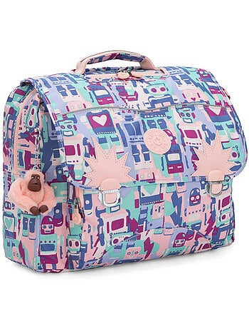 Mochila escolar kipling iniko 40 cm 18 l detalles reflectantes kipling