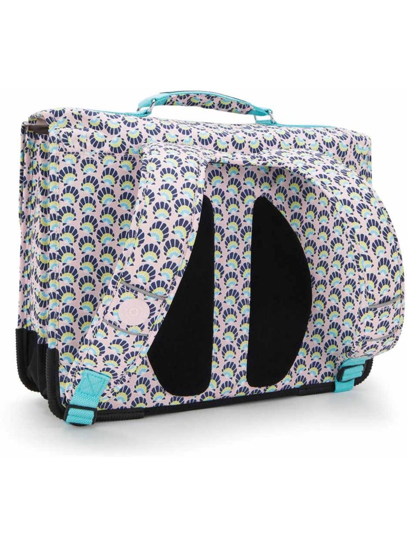 Mochila escolar kipling preppy coquillages 41 cm - 3 compartimentos Azul Rosa - Kiabi