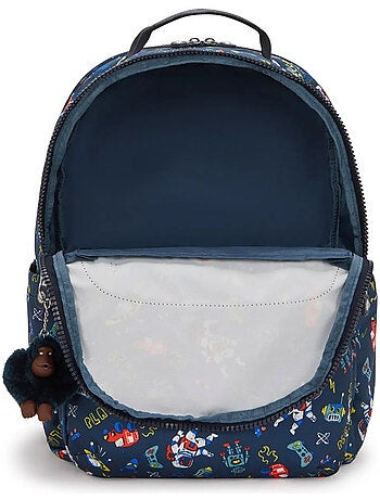 Mochila escolar kipling seoul college extra space game 44 cm con compartimento ordenador
