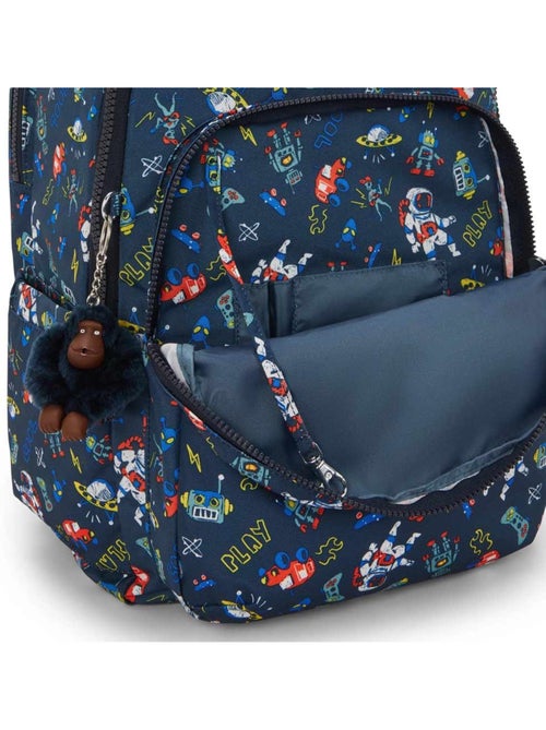 Mochila escolar kipling seoul college extra space game 44 cm con compartimento ordenador - Kiabi Mochila escolar kipling seoul college extra space game 44 cm con compartimento ordenador - Kiabi