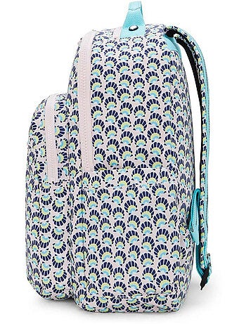 Mochila escolar kipling seoul coquillage con compartimento para ordenador - 44 cm