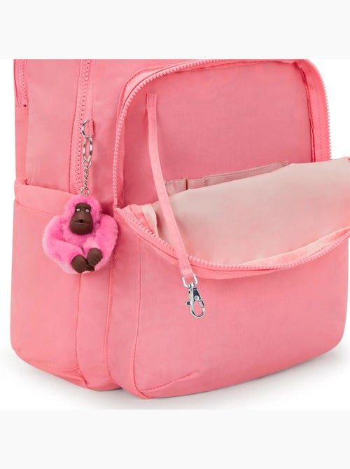 Mochila escolar kipling seoul lap coral sea 44 cm - con bolsillo protector para ordenador - Kiabi Mochila escolar kipling seoul lap coral sea 44 cm - con bolsillo protector para ordenador - Kiabi