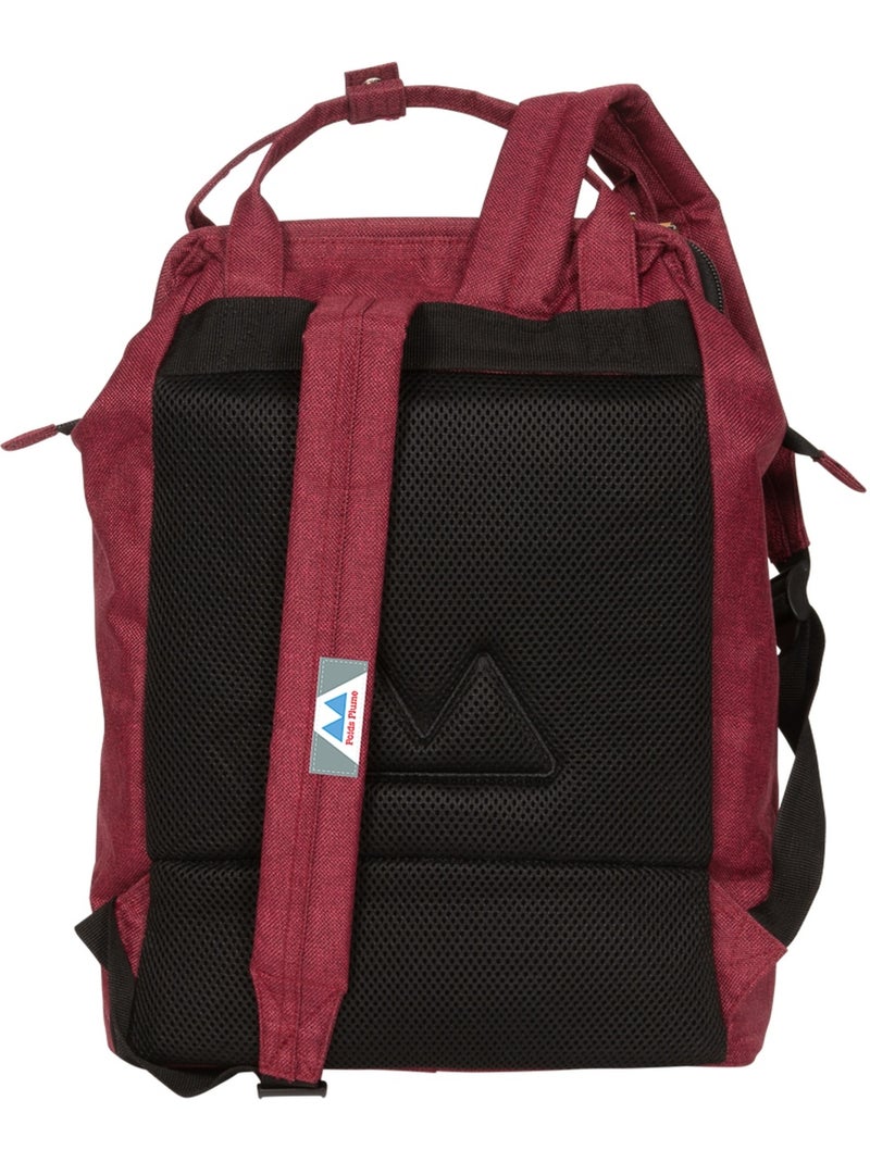 Mochila escolar ligera 1 compartimento POIDS PLUME burdeos Burdeos - Kiabi