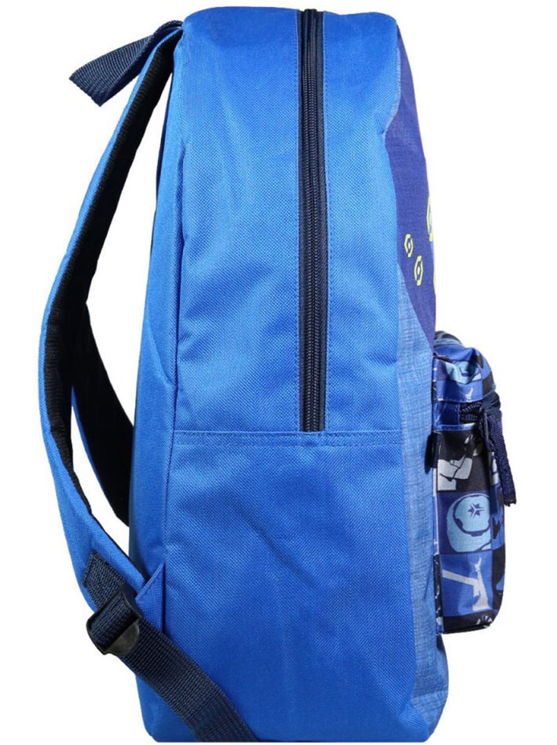 Mochila escolar ligue 1 football de poliéster 40 cm Azul - Kiabi