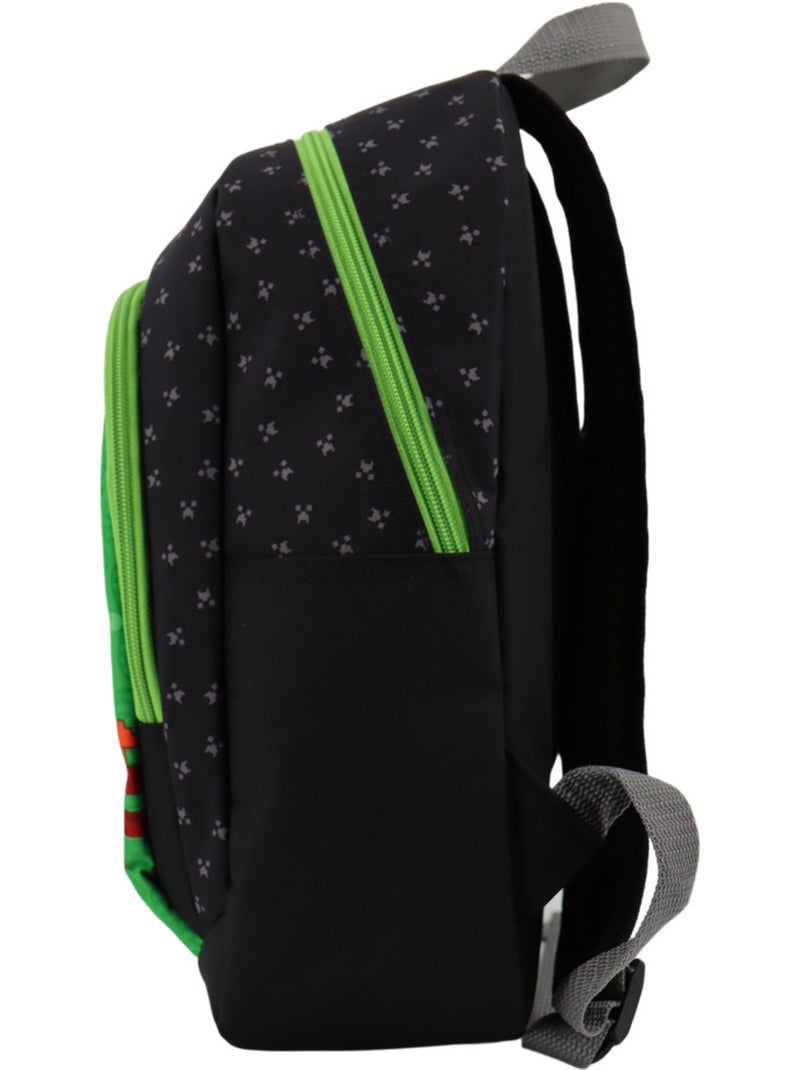 Mochila escolar minecraft creeper estampada de calidad superior Negro Verde - Kiabi