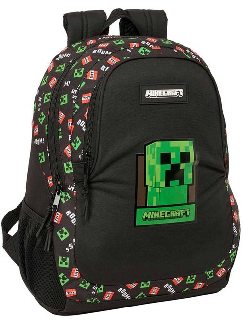 Mochila escolar minecraft creeper tnt 44 cm poliéster 23 l safta - Kiabi Mochila escolar minecraft creeper tnt 44 cm poliéster 23 l safta - Kiabi