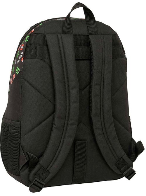 Mochila escolar minecraft creeper tnt 44 cm poliéster 23 l safta - Kiabi Mochila escolar minecraft creeper tnt 44 cm poliéster 23 l safta - Kiabi