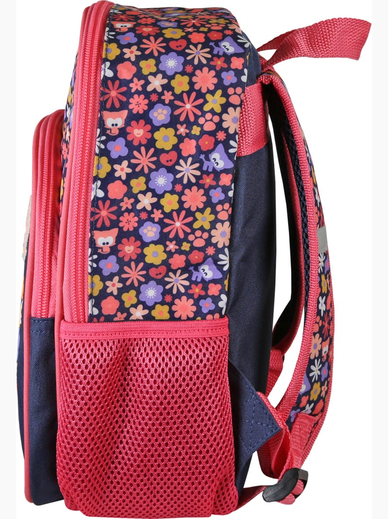 Mochila escolar mini niña 1 compartimento CHACHA azul rosa Azul Rosa - Kiabi