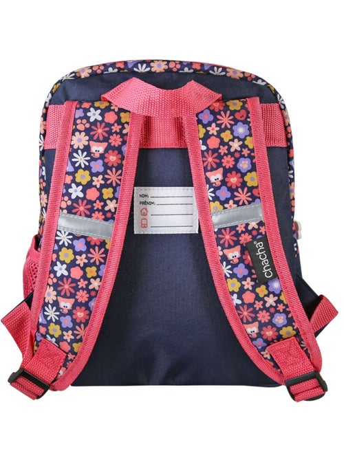 Mochila escolar mini niña 1 compartimento CHACHA azul rosa - Kiabi Mochila escolar mini niña 1 compartimento CHACHA azul rosa - Kiabi