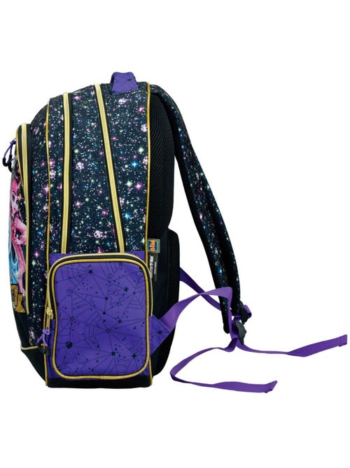 Mochila escolar monster high con estampado galaxia 2 compartimentos - Kiabi Mochila escolar monster high con estampado galaxia 2 compartimentos - Kiabi