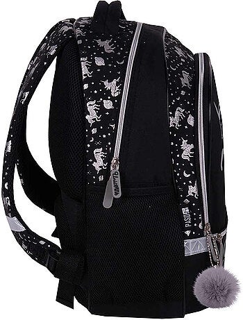 Mochila escolar motivo unicornio impermeable