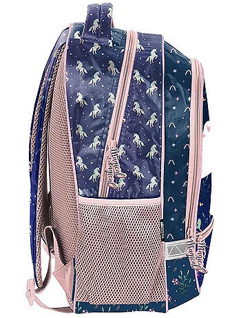 Mochila escolar motivo unicornio impermeable