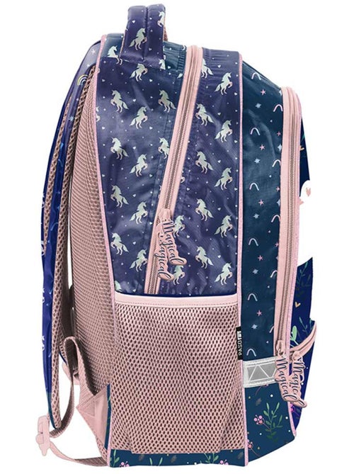 Mochila escolar motivo unicornio impermeable - Kiabi