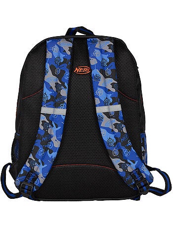 Mochila escolar nerf playground de poliéster con camuflaje