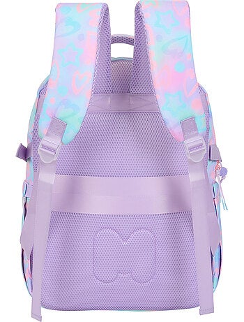 Mochila escolar niña 2 compartimentos MARSHMALLOW Funny Love rosa