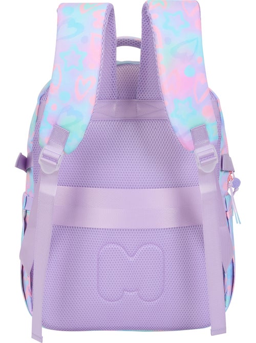 Mochila escolar niña 2 compartimentos MARSHMALLOW Funny Love rosa - Kiabi Mochila escolar niña 2 compartimentos MARSHMALLOW Funny Love rosa - Kiabi