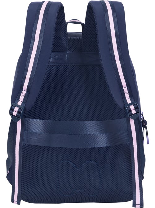 Mochila escolar niña 2 compartimentos MARSHMALLOW Glimmed azul noche - Kiabi Mochila escolar niña 2 compartimentos MARSHMALLOW Glimmed azul noche - Kiabi