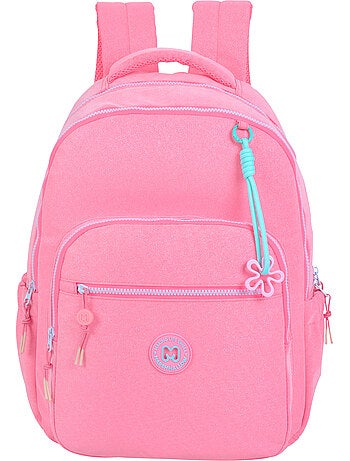 Mochila escolar niña 2 compartimentos MARSHMALLOW Sweet Glow Pink rosa