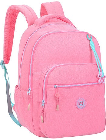 Mochila escolar niña 2 compartimentos MARSHMALLOW Sweet Glow Pink rosa