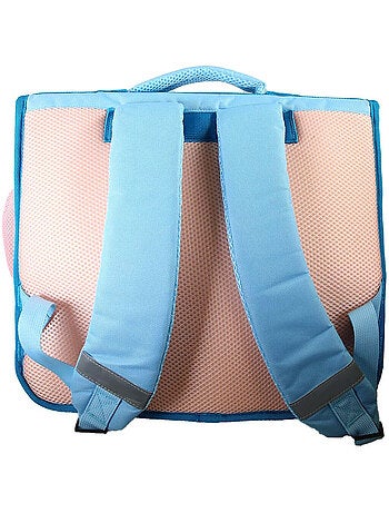 Mochila escolar niña Cybel Unicornio 38 cm azul y rosa 2 compartimentos