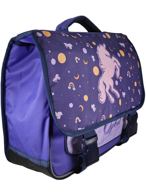 Mochila escolar niña Cybel Unicornio 38 cm violeta 2 compartimentos - Kiabi Mochila escolar niña Cybel Unicornio 38 cm violeta 2 compartimentos - Kiabi