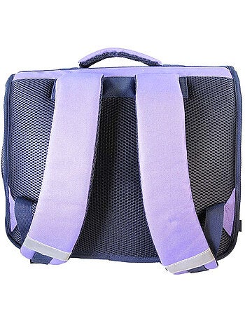 Mochila escolar niña Lili Lou 38 cm violeta 2 compartimentos