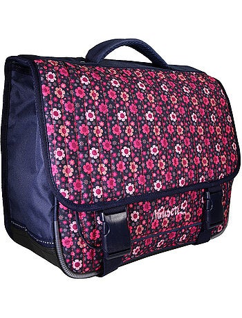 Mochila escolar niña Miniseri 38 cm violeta 2 compartimentos