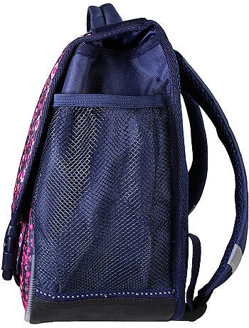 Mochila escolar niña Miniseri 38 cm violeta 2 compartimentos