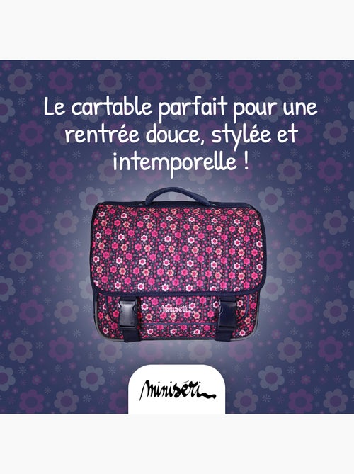 Mochila escolar niña Miniseri 38 cm violeta 2 compartimentos - Kiabi Mochila escolar niña Miniseri 38 cm violeta 2 compartimentos - Kiabi