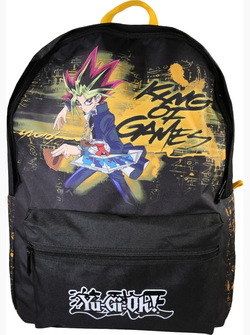 Mochila escolar niño 1 compartimento YU-GI-OH King of Game negro - Kiabi Mochila escolar niño 1 compartimento YU-GI-OH King of Game negro - Kiabi