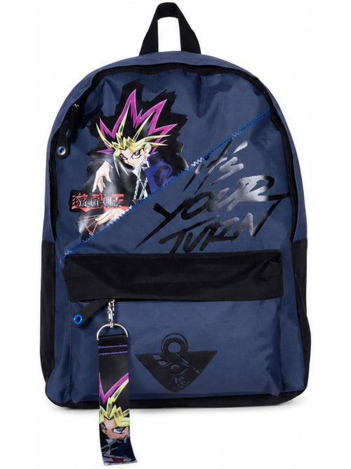 Mochila escolar niño 1 compartimento YU-GI-OH Your Turn azul - Kiabi Mochila escolar niño 1 compartimento YU-GI-OH Your Turn azul - Kiabi