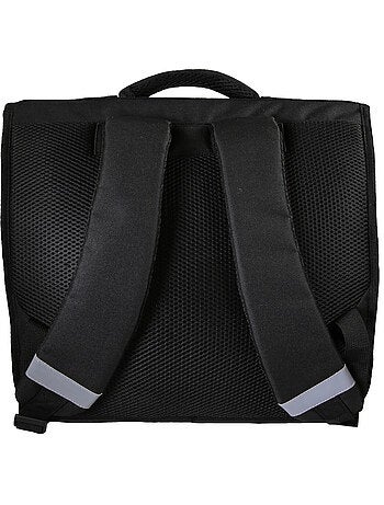 Mochila escolar niño Avengers 38 cm negra 2 compartimentos