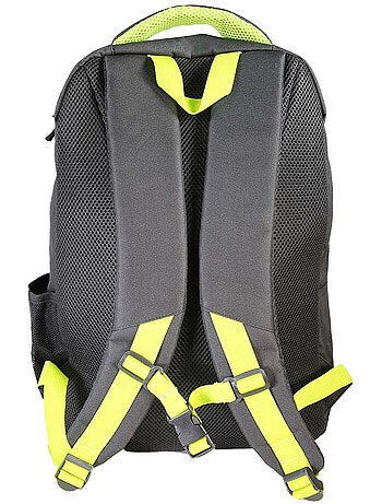 Mochila escolar niño Beyblade X 38 cm negra y verde 2 compartimentos