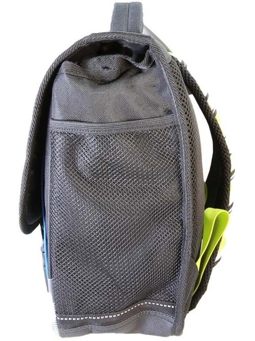 Mochila escolar niño Beyblade X 38 cm negra y verde 2 compartimentos - Kiabi