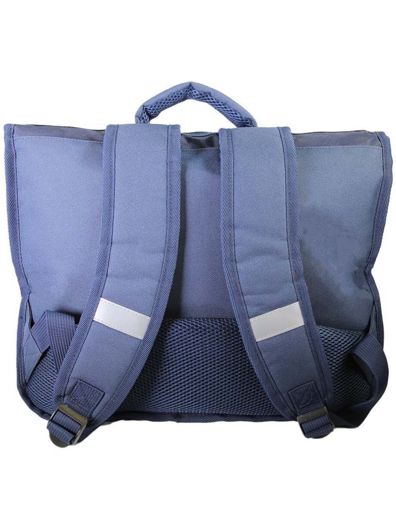 Mochila escolar niño Dragones 38 cm azul 2 compartimentos Azul marino - Kiabi