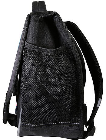 Mochila escolar niño Fast & Furious 38 cm negra 2 compartimentos