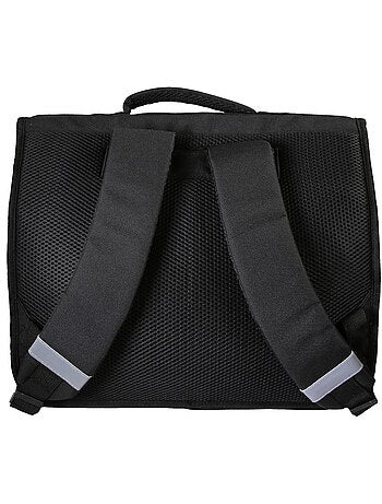 Mochila escolar niño Fast & Furious 38 cm negra 2 compartimentos