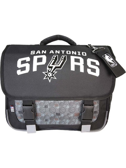 Mochila escolar niño NBA San Antonio Spurs 38 cm negra 2 compartimentos - Kiabi
