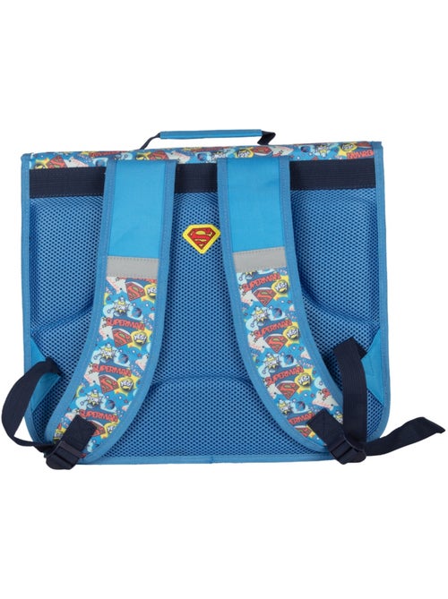 Mochila escolar niño Superman 38 cm azul y roja 2 compartimentos - Kiabi Mochila escolar niño Superman 38 cm azul y roja 2 compartimentos - Kiabi