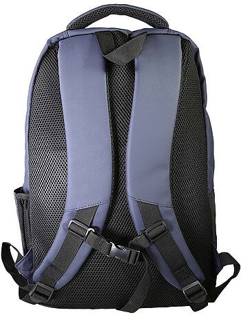 Mochila escolar Offshore azul marino 2 compartimentos con cremallera